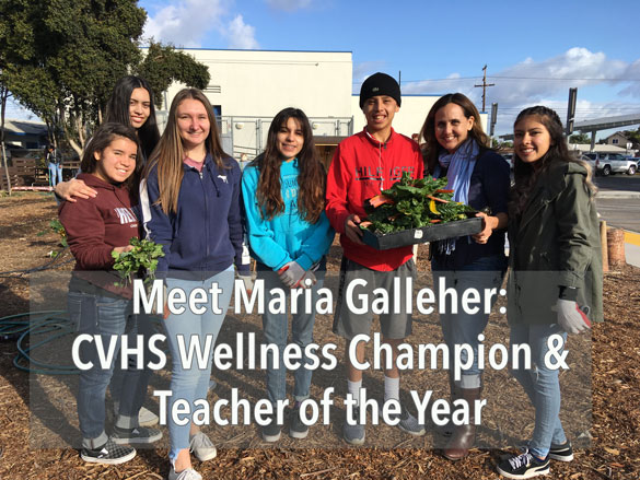 Maria Galleher Teacher of the Year and Wellness Champion