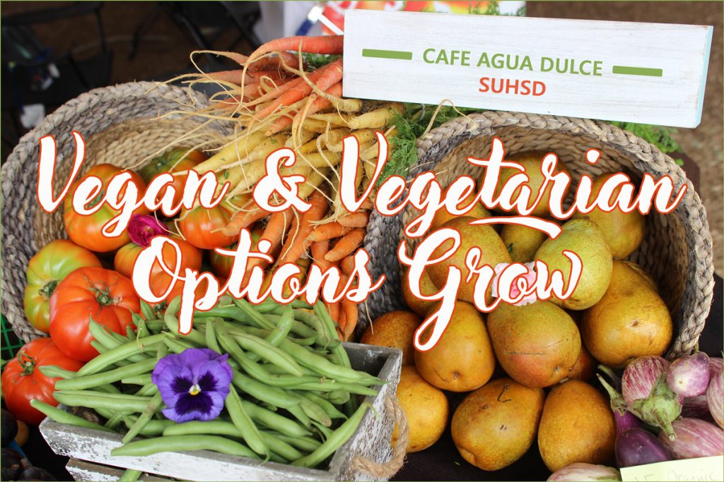 Vegan Vegetarian Options Grow