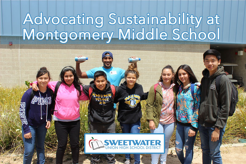 Advocating sustainability at Montgomery Middle School