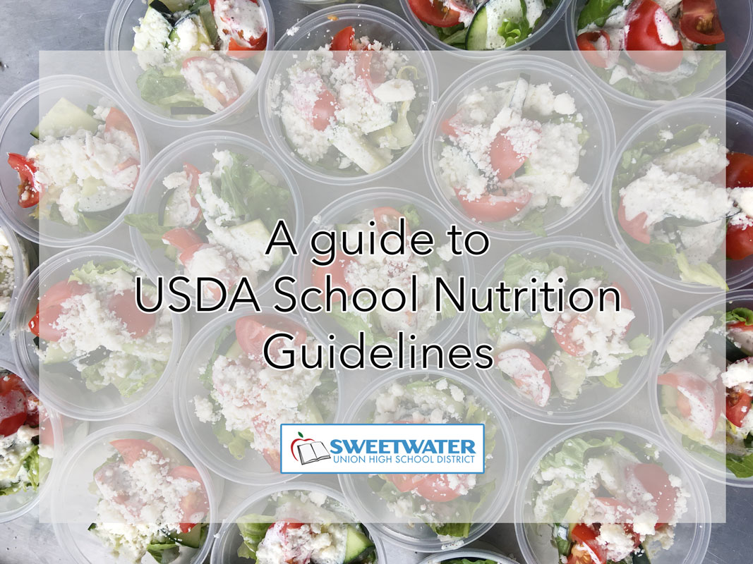 usda healthy school lunches